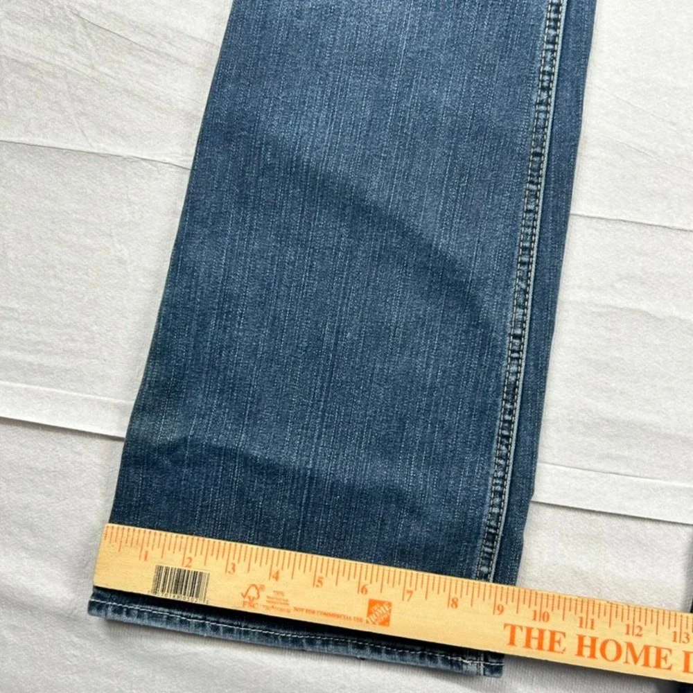 Vintage Silver Jeans Womens 28 Aiko Low Rise Flare Denim Blue Y2K Retro Bell
